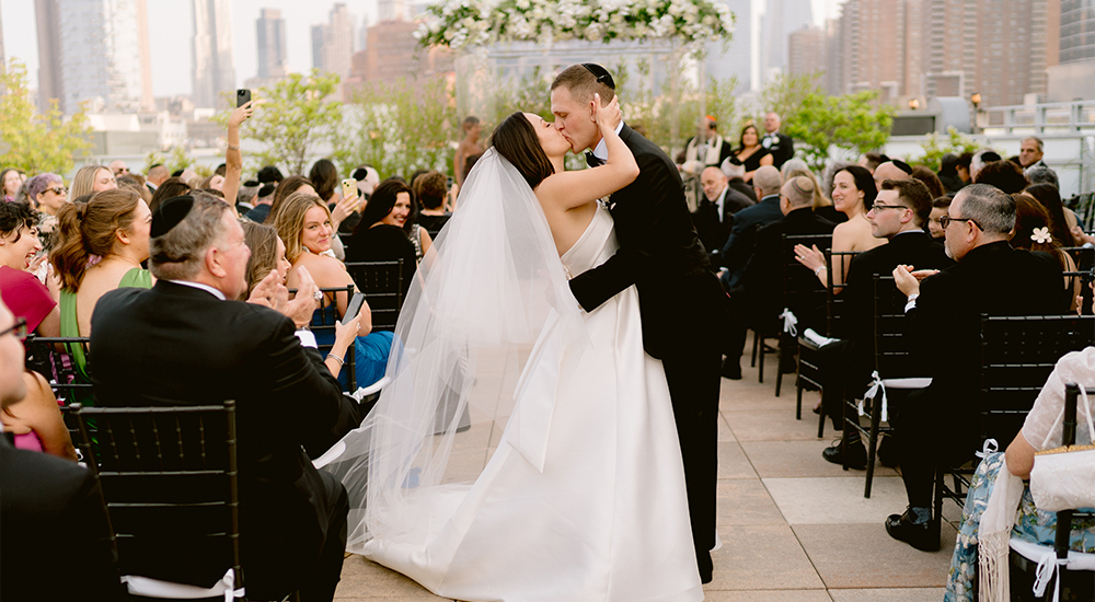 A wedding at Tribeca Rooftop + 360° in NYC