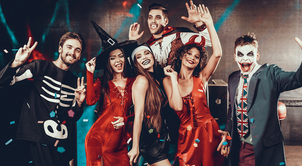 A Halloween Party At Tribeca Rooftop + 360° in NYC