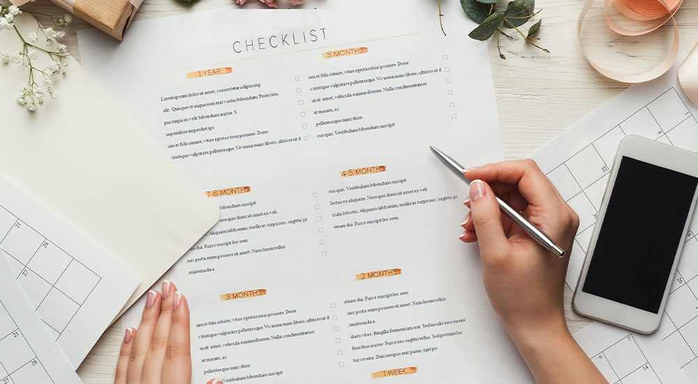 Corporate event planning checklist