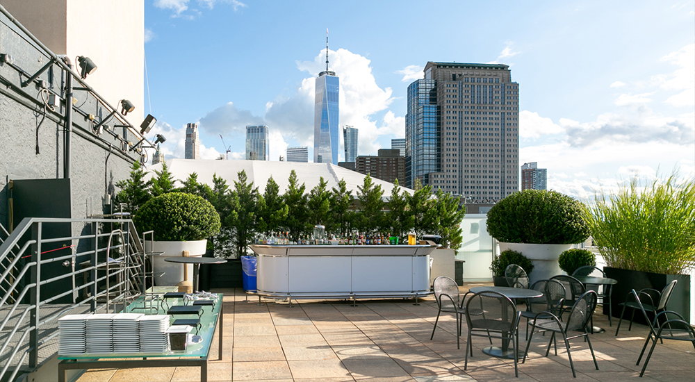 A private event at Tribeca Rooftop + 360° in NYC